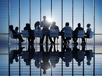 Image of a group of people in a meeting